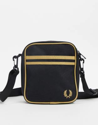 fred perry twin tipped cross body bag