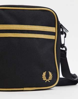 fred perry twin tipped cross body bag