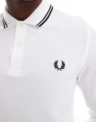 トップス Fred Perry 90s Piping Polo Shirt Vintage 90's FRED PERRY Plain Polo Shirt Vintage Fred Perry