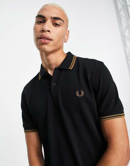 fred perry original twin tipped polo