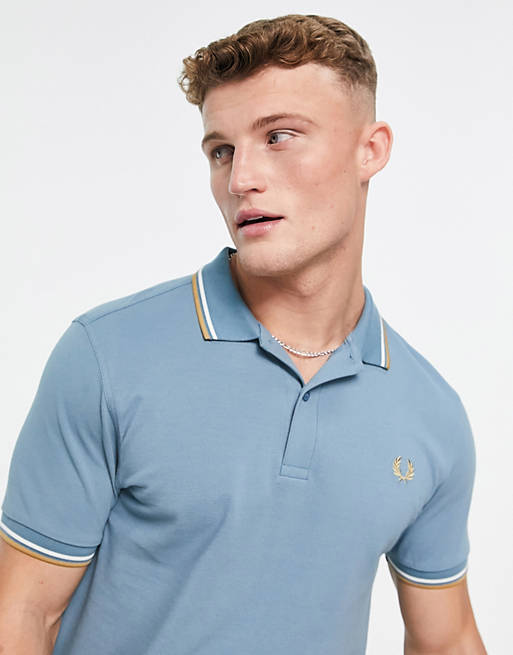 Polo Fred Perry Tipped Placket Pique Shirt 