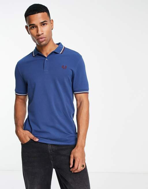 Fred perry store polo shirt blue