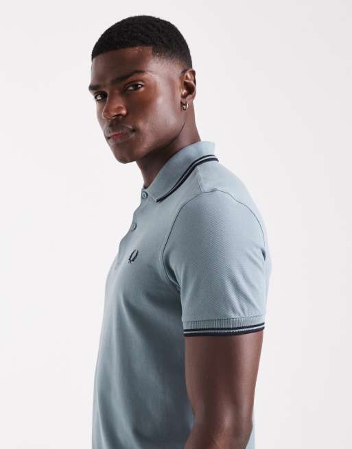 トップス Twin Tipped Fred Perry Shirt Fred Perry twin tipped polo shirt in navy | ASOS