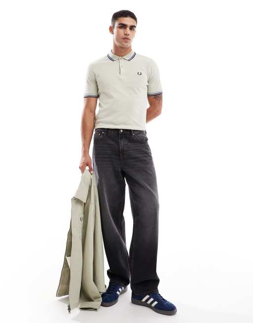 Vintage 80s Fred Perry Sportswear Knit Polo Shirt Single