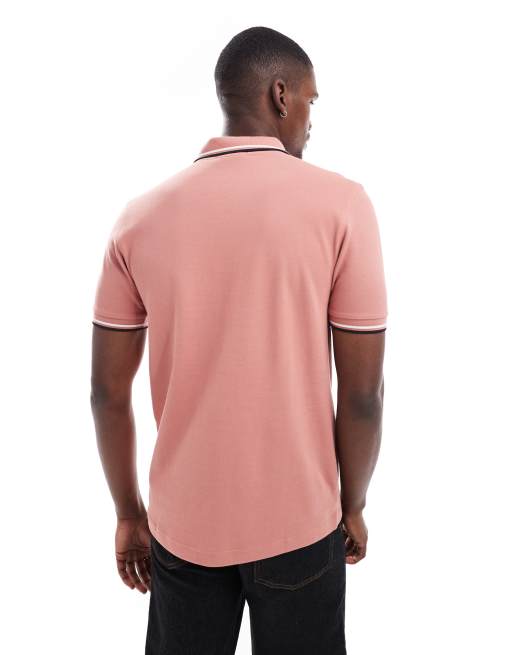 FRED PERRY ポロシャツ UK 8 ピンク FRED PERRY ピンク ポロシャツ UK 8 カラー/ピンク | FRED PERRY