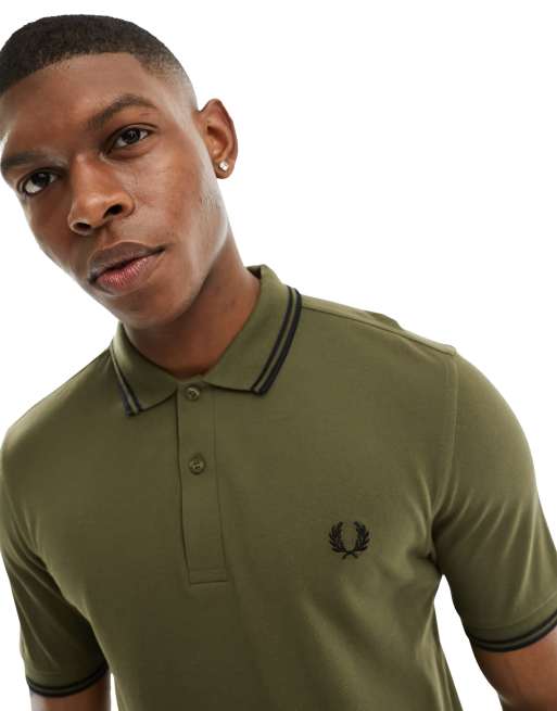 Fred perry store green polo