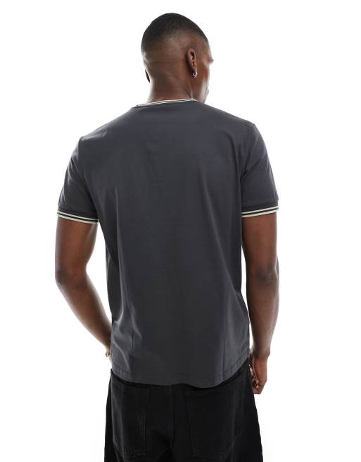Twin Tipped T-Shirt - Field Green / Black / Black | Men's T