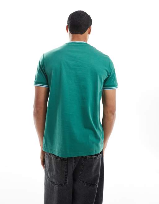 Tシャツ・カットソー FRED PERRY Men T Shirts FPM360054 Y64 GREEN FRED PERRY Men T Shirts FPM360054 Y64 GREEN (FRED PERRY/T