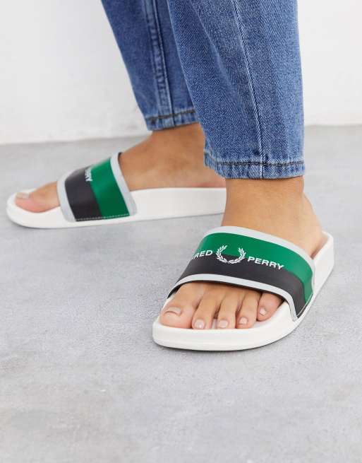 Fred Perry two tone sliders ASOS