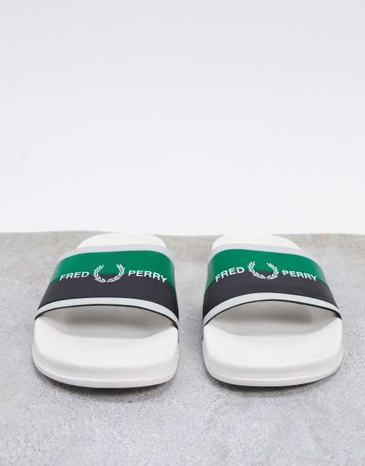 Fred Perry two tone sliders