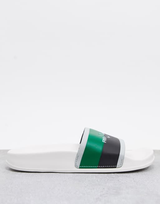 Fred Perry two tone sliders