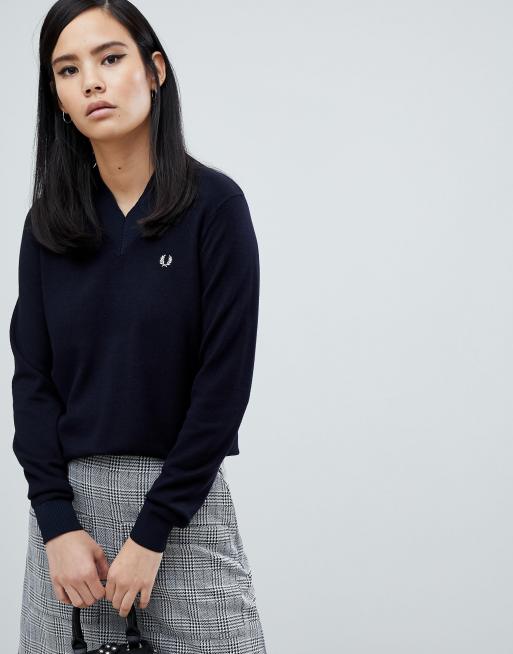 Fred perry jumper on sale womens