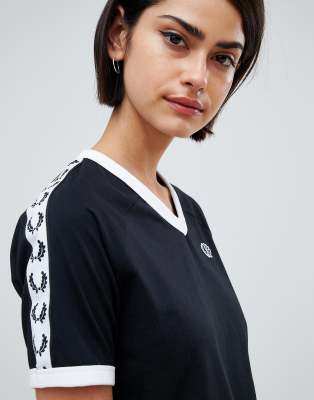 fred perry womens t shirt dress