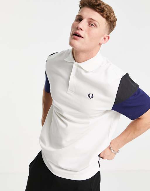 Fred perry shop colour block polo