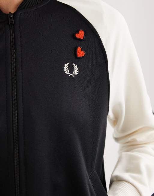 FRED PERRY Amy Winehouse L ボンバージャケット Fred Perry X Amy Winehouse Pink Bomber Jacket NWT Large | eBay