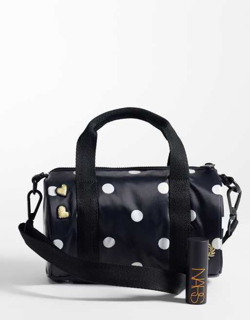Fred Perry x Amy Winehouse sac baril mini à pois noir, 2 de 4
