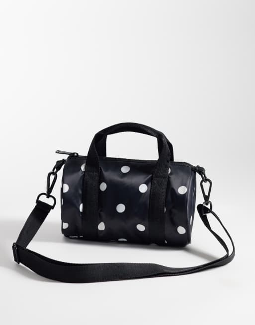 Fred Perry x Amy Winehouse sac baril mini à pois noir, 4 de 4