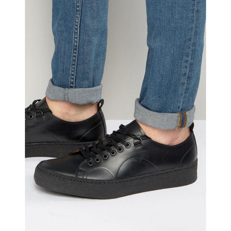 Fred Perry X George Cox Leather Trainers | ASOS