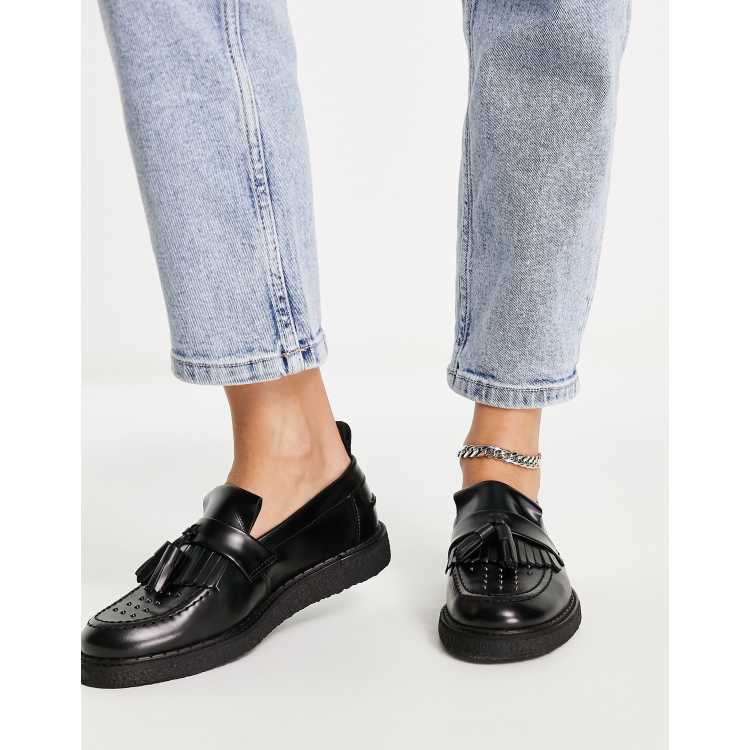 Fred Perry X George Cox Tassel Loafer Studded Leather