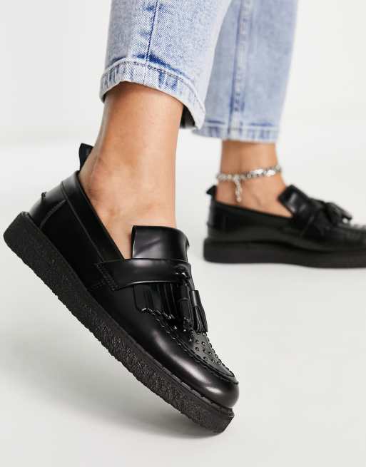 Fred Perry X George Cox Tassel Loafer Studded Leather