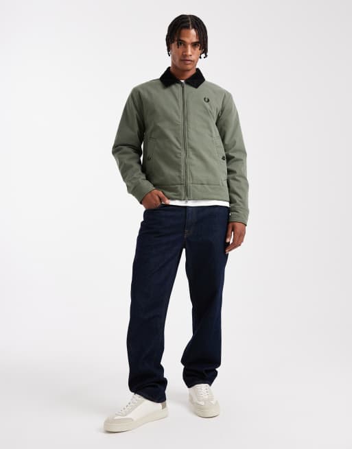 Fred Perry – Zapinana na suwak kurtka w kolorze khaki, 2 z 5