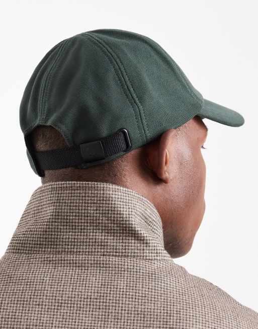 Fred Perry – Zielona klasyczna czapka z daszkiem z piki, 3 z 3