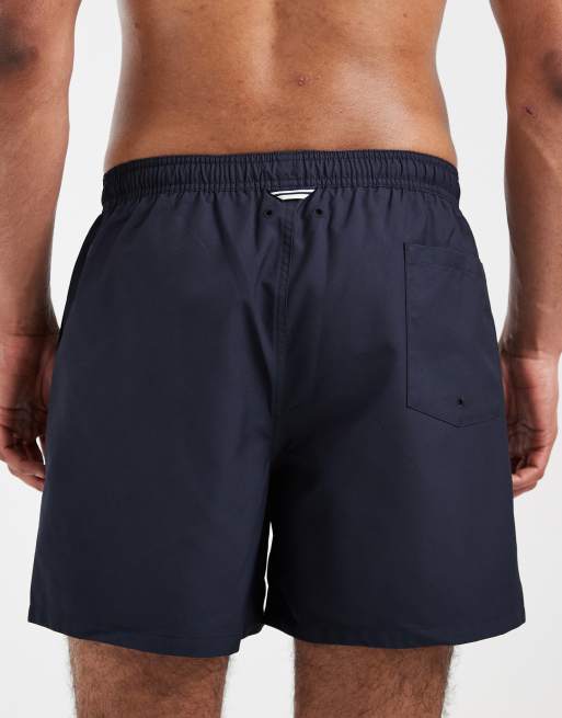 Fred Perry - Zwemshort met trekkoord en logo in marineblauw, 5 van 5