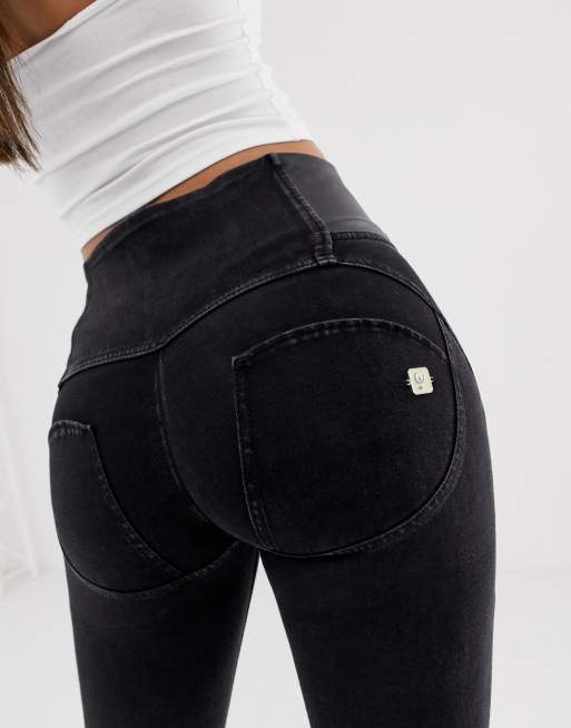 Freddy high waist skinny jean with double zip detail ASOS