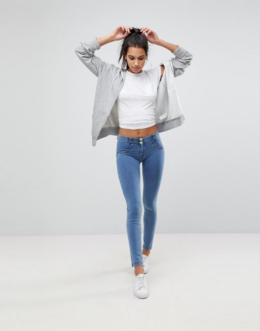 Freddy Push-Up Jeans & Jeggings with Shaping Effect Skinny