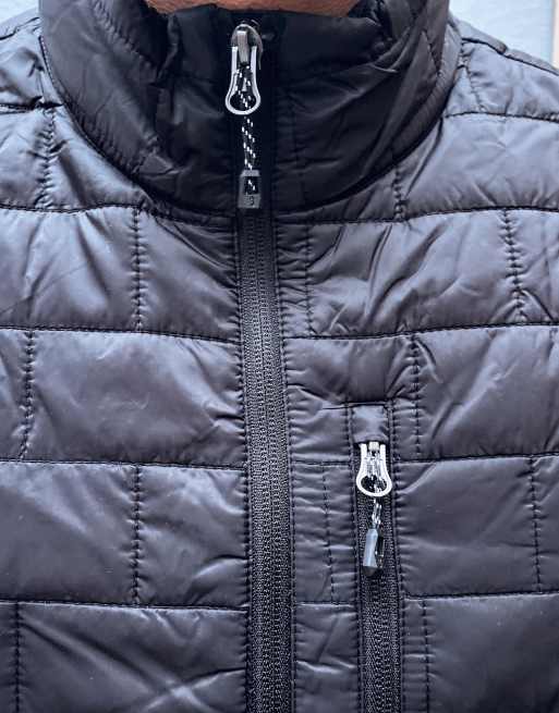 Free Country puffer vest in black ASOS