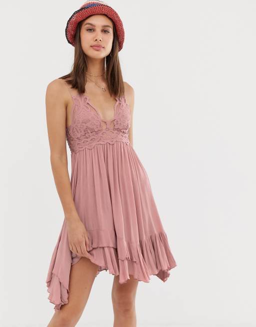 Free People Adella slip dress