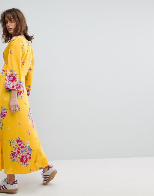 Free People – Alexa – Geblümter Duster-Mantel in Maxi-Länge, 2 von 4
