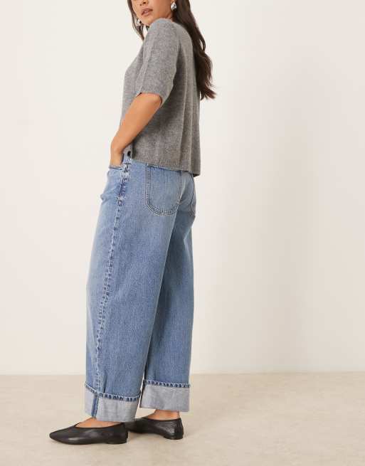 Free People Alila wide leg jeans in beacon blue, 2 of 5