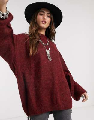 free people angelic crew neck pullover