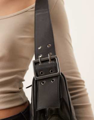 Free People Arm Candy Leather Shoulder Bag