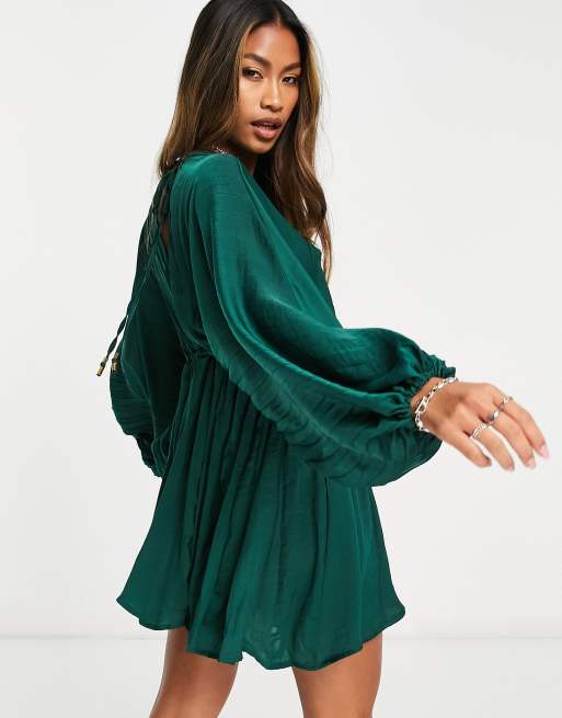 Free people hotsell teal dress