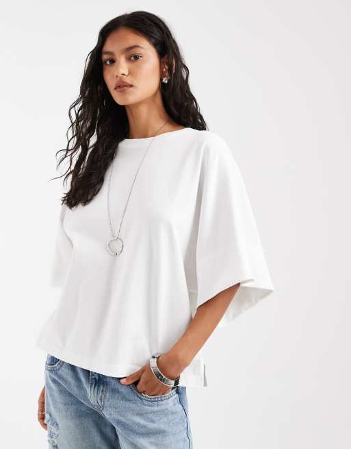 Free People Atlas dolman oversized top in clean ivory, 2 of 4