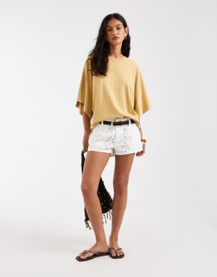 Free People Atlas Dolman Oversized Top In Neutral