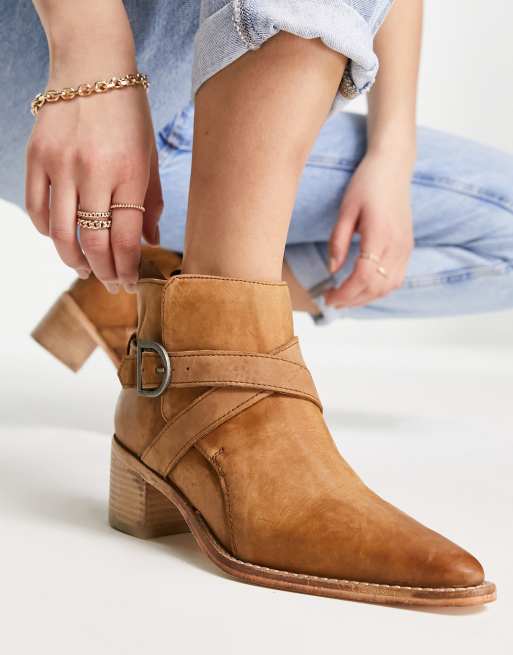 Asos buckle hot sale ankle boots