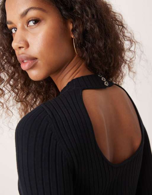free people backless mini dress FREE PEOPLE Atlas Suede Mini – Britique Boutique main image 1