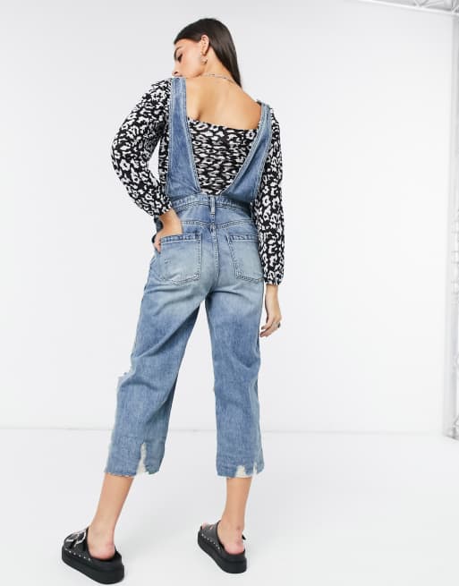 Overall best sale boyfriend jeans