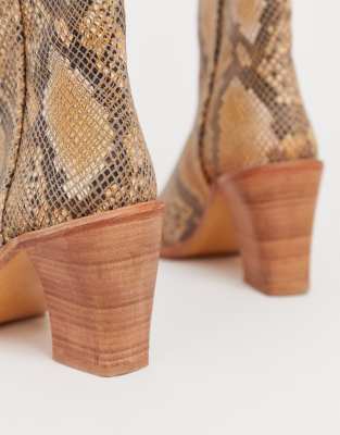 free people snake booties