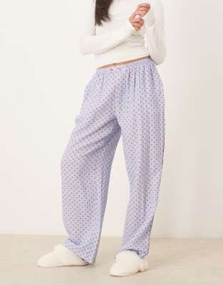 Free People Be Mine Pull On Trouser In Purple