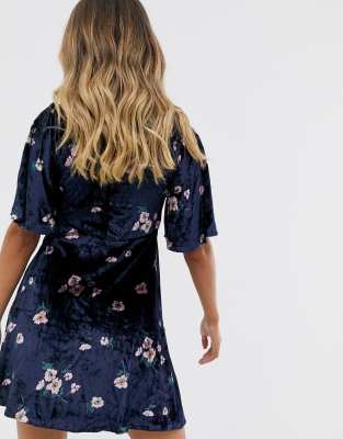 Free people be clearance my baby velvet dress