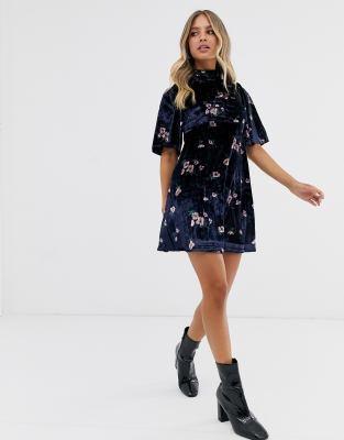 free people velvet dress