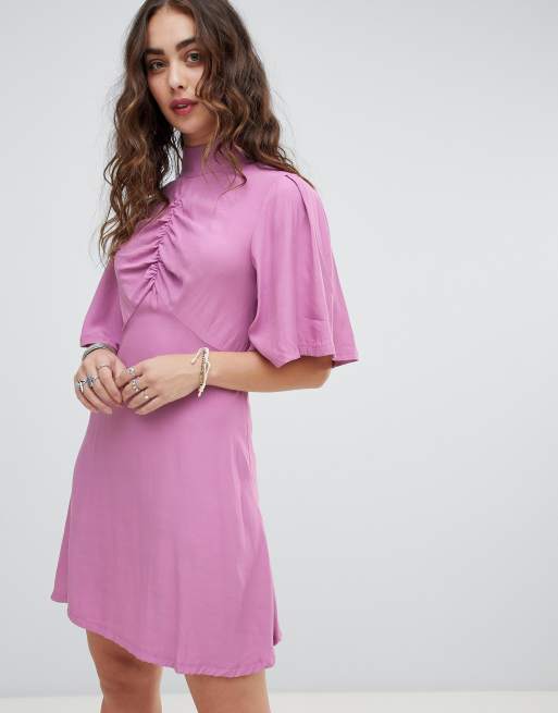 Free people light outlet pink dress