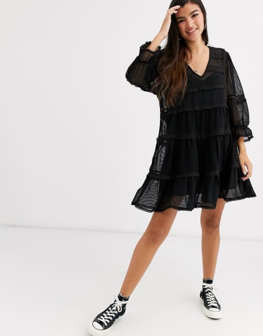 Free people berlin top mini dress