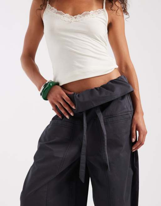 Free People – Bleksvarta fiskarbyxor, 3 av 5