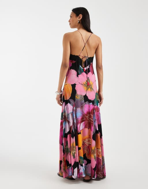 Free People Bloomspell floral maxi dress in desert rose, 4 of 4