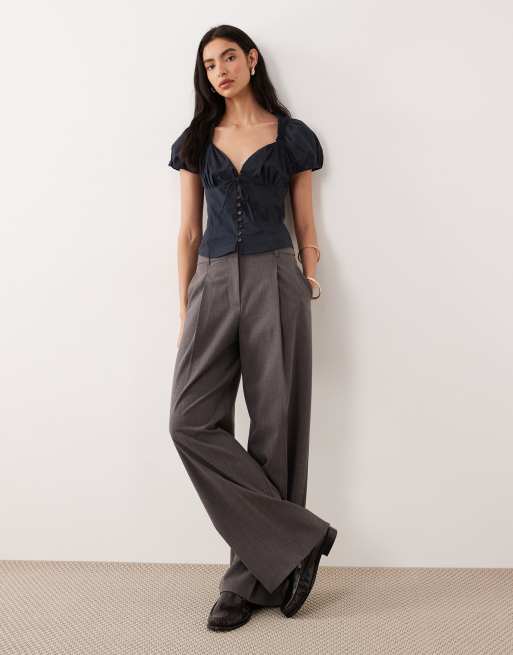 Free People - Blusa estiva nera, 3 di 4